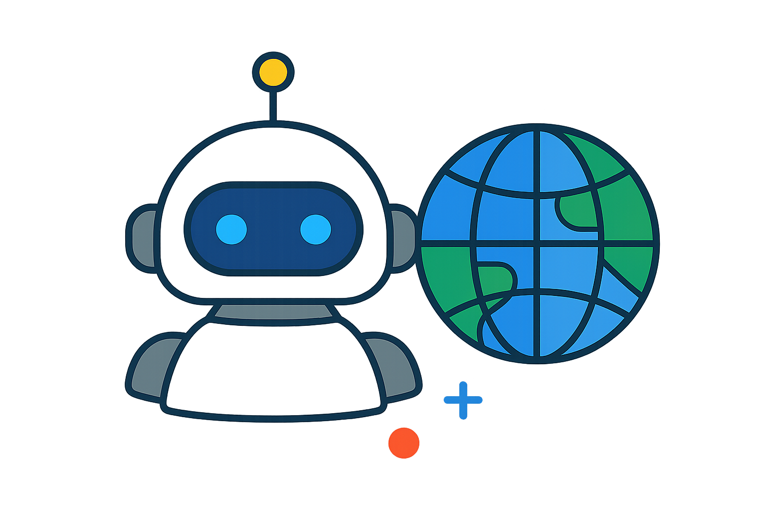 Illustration of AI-first SEO with answer engines and generative search