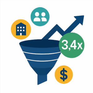US IT Services Firm Increases SQL Pipeline by 3.4× & Reduces CAC by 41% Through GTM Revamp + Technical SEO