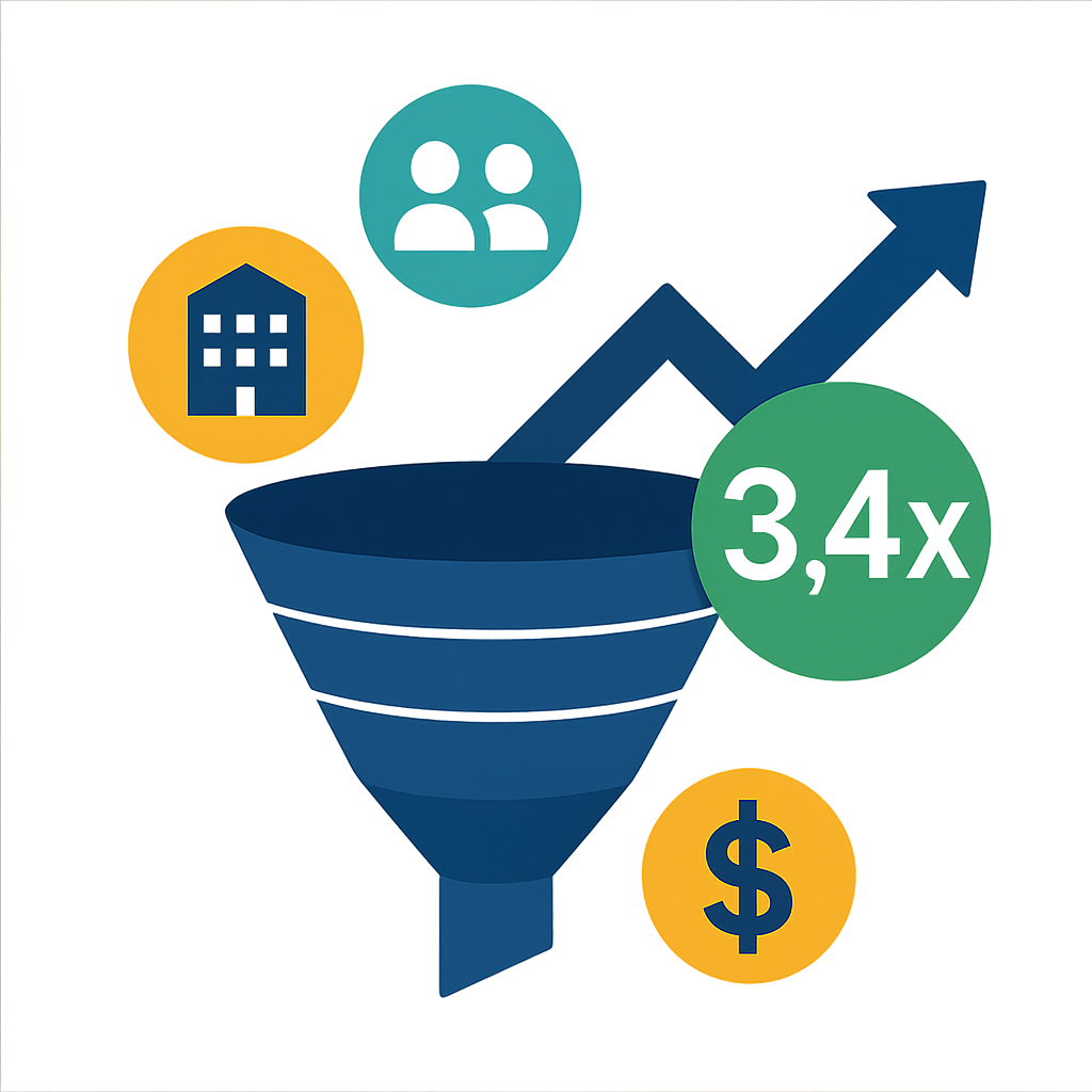 US IT Services Firm Increases SQL Pipeline by 3.4× & Reduces CAC by 41% Through GTM Revamp + Technical SEO