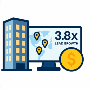 Dubai Developer Achieves 3.8× International Leads & 47% Higher Qualified Bookings