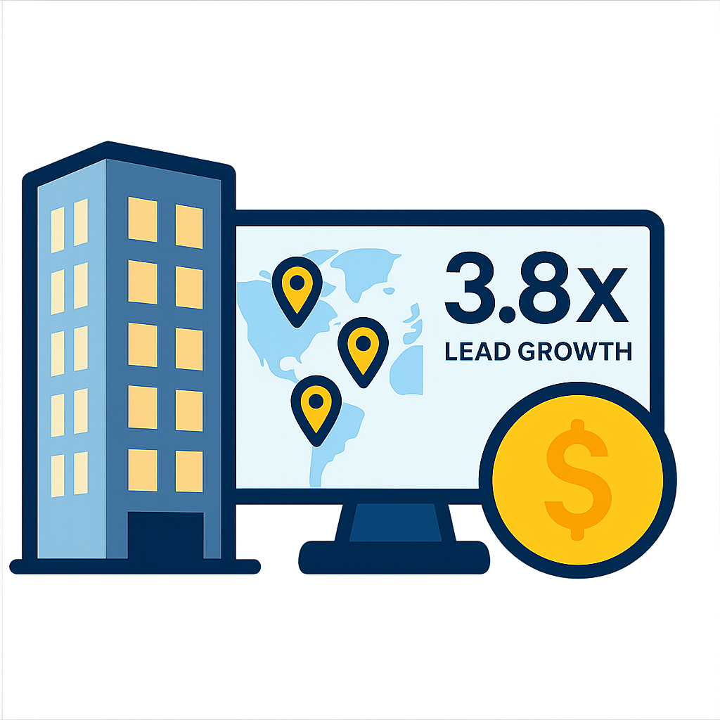 Dubai Developer Achieves 3.8× International Leads & 47% Higher Qualified Bookings