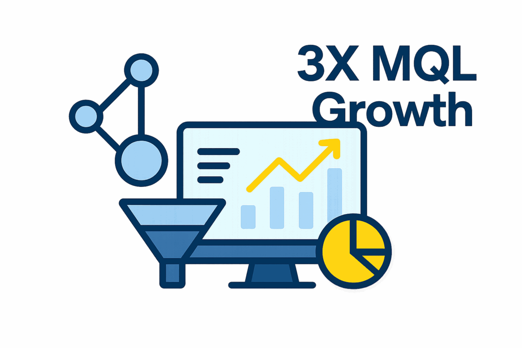 B2B SaaS Platform Achieves 3X MQL Growth